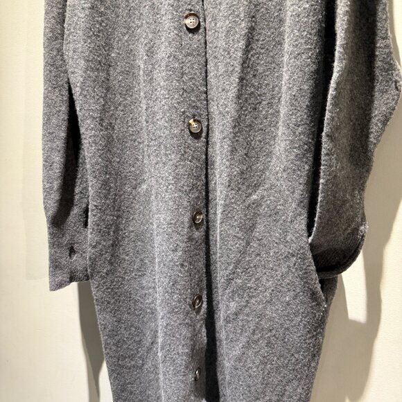 EVERLANE - Cozy Wool + Yak Wool Duster Sweater - Womens - Large - Picture 7 of 10